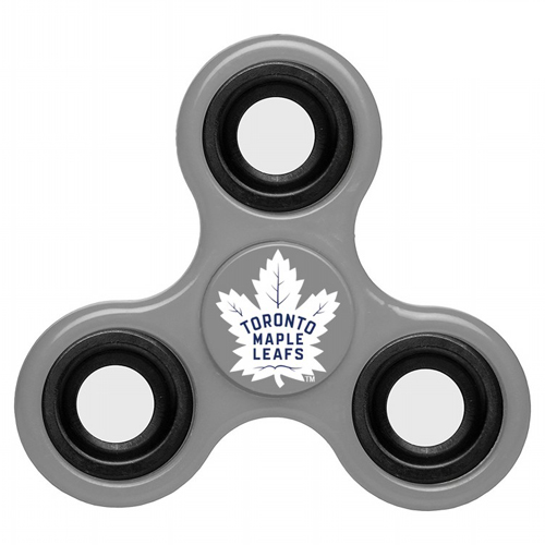 NHL Toronto Maple Leafs 3 Way Fidget Spinner G102 - Gray